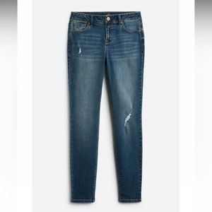 1822 Denim- Catriona Tencel Distressed Skinny Jean